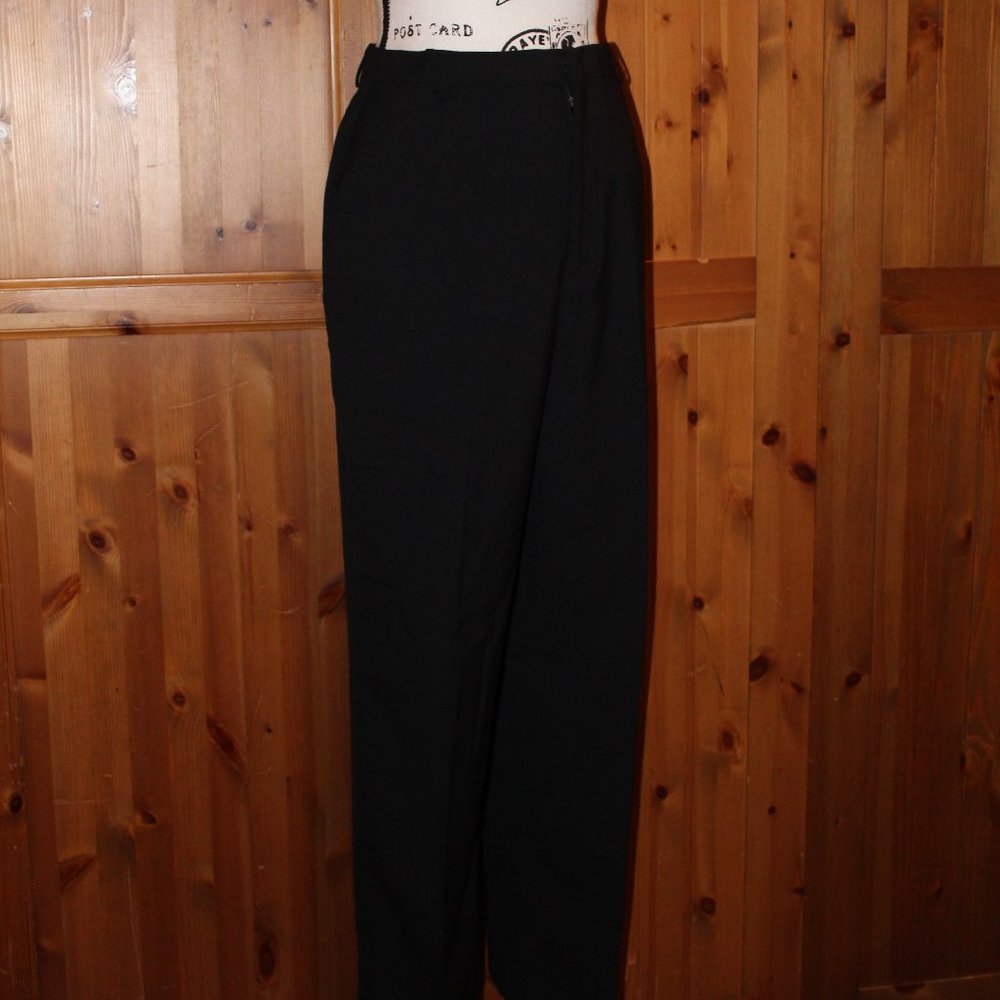 NWT Vintage Haggar Reflections Trousers Navy Size 16